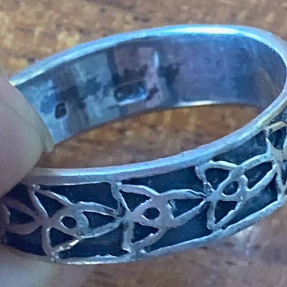 925 silver knot ring - Picture 4 of 4